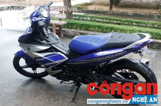 Chiếc xe máy 2 đối tượng dùng đi gây án