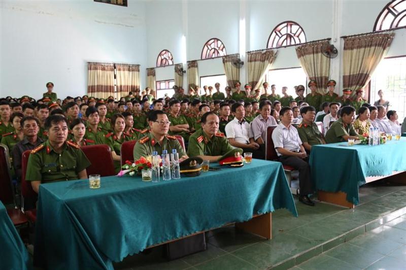 Tại lễ tiếp nhận
