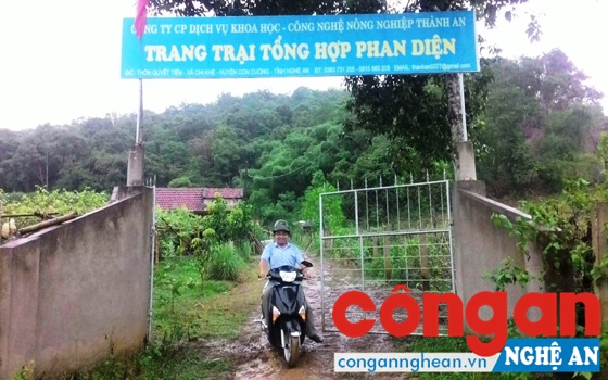 Mô hình thực hiện trang trại được phê duyệt cho huyện nhưng lại “rơi” vào cá nhân ông Diện
