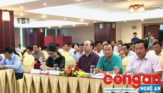 Đại biểu các đơn vị tham dự Hội nghị