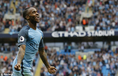 Sterling có ngày thi đấu chói sáng đến không ngờ cho Man City