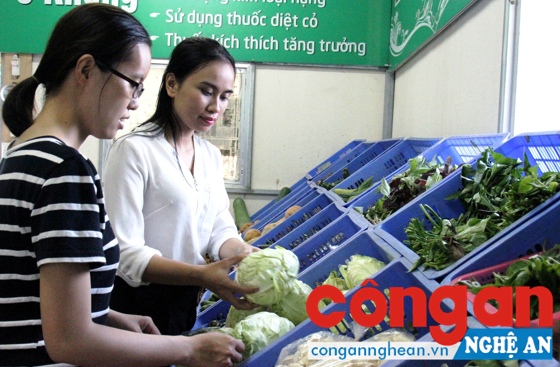 Cửa hàng rau an toàn vẫn chưa thực sự thu hút khách hàng