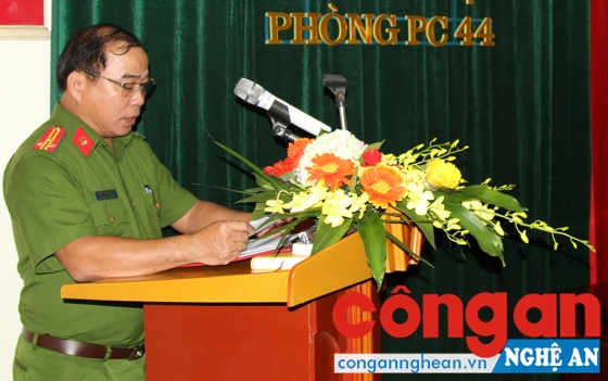 Lãnh đạo Văn phòng cơ quan CSĐT phát động nội dụng thi đua