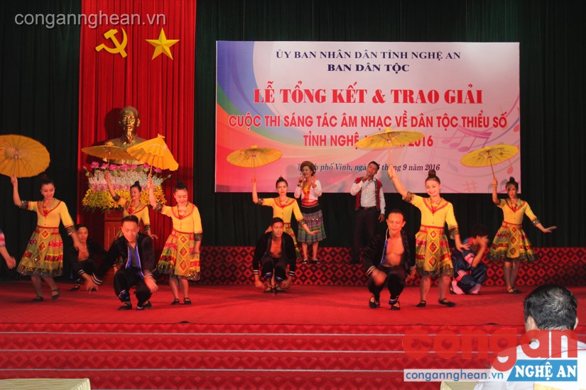 Công diễn một số tác phẩm đạt giải tại lễ tổng kết