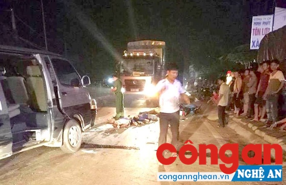 Hiện trường vụ tai nạn