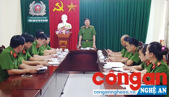 Phòng Cảnh sát Truy nã tội phạm triển khai kế hoạch công tác