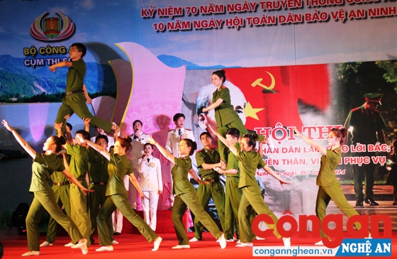 Hình tượng người chiến sỹ Công an luôn được tái hiện một cách chân thực nhất trong các tác phẩm âm nhạc