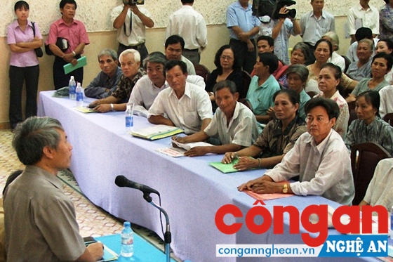 Tăng cường tiếp dân, giải quyết khiếu nại, tố cáo từ cơ sở sẽ hạn chế các vụ khiếu kiện đông người, kéo dài