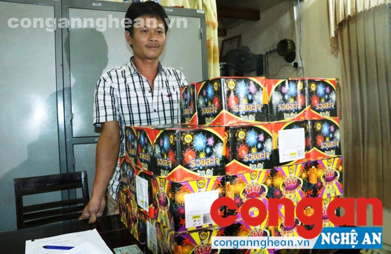 Đối tượng Trần Quốc Toản cùng tang vật
