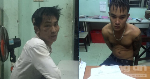 Tuyên và Hòa tại cơ quan điều tra