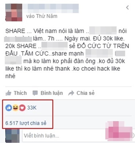 Dòng trạng thái nam thanh niên. Ảnh: Facebook