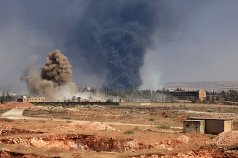 Chiến trường Aleppo, Syria vẫn chưa im tiếng súng. (Ảnh: Yahoo)