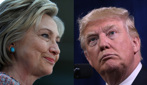  Bà Clinton và ông Trump. Ảnh: The Inquisitr.