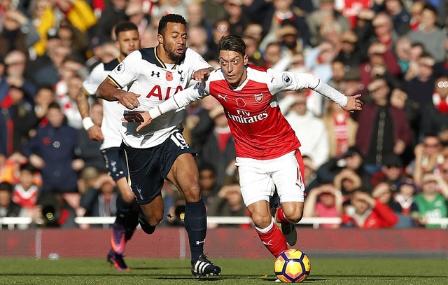 Arsenal đã có trận hòa đáng tiếc trước Tottenham