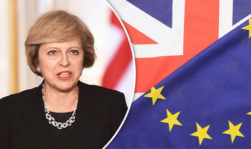 Thủ tướng Anh Theresa May.