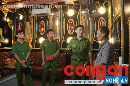 Phòng cảnh sát PCCC số 1 kiểm tra công tác PCCC tại các cơ sở kinh doanh