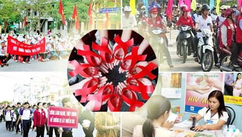 Tháng hành động Quốc gia phòng, chống HIV/AIDS năm 2016, từ ngày 10/11 đến ngày 10/12/2016.