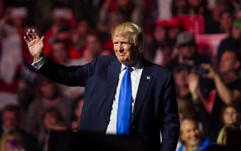 Tổng thống đắc cử của Mỹ, ông Donald Trump