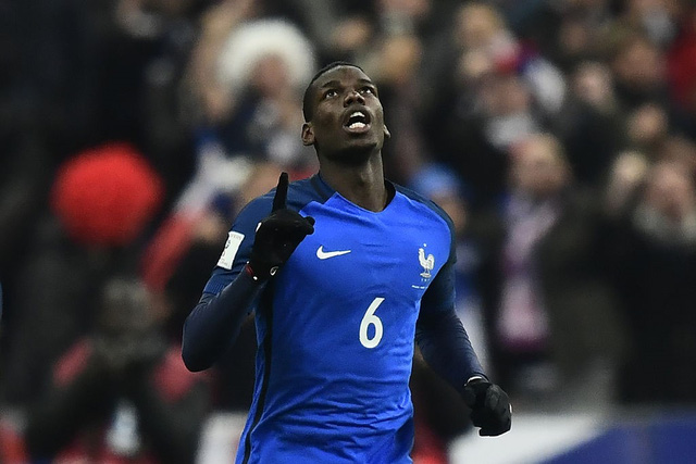 Pogba đã ghi bàn trong 2 trận liên tiếp cùng ĐT Pháp