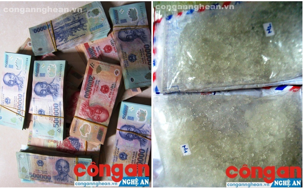 Tang vật trong Chuyên án