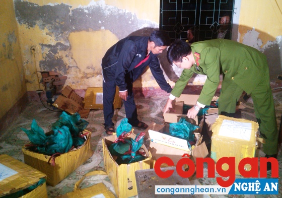 60 kg tê tê bị lực lượng Công an phát hiện, thu giữ
