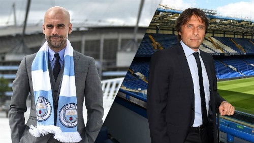 Pep và Conte sẽ có cuộc chạm trán nảy lửa ở vòng 14 NHA