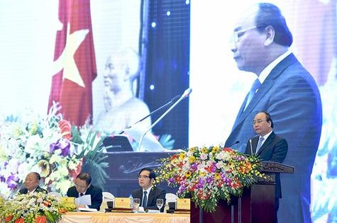 Thủ tướng đề nghị các doanh nghiệp, doanh nhân hãy nói không với tiêu cực, thực hiện kinh doanh với tinh thần liêm chính, không tiếp tay cho tiêu cực, nhũng nhiễu