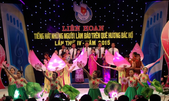Báo Công an Nghệ An nhiều lần đạt giải cao tại Liên hoan tiếng hát những người làm báo trên quê hương Bác