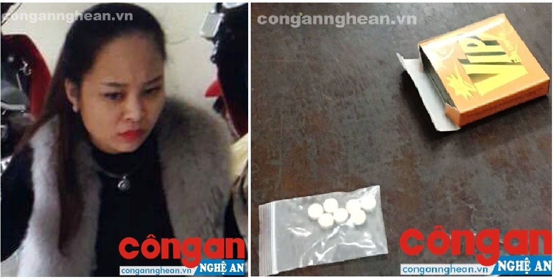 Đối tượng Trương Thanh Huyền cùng tang vật vụ án