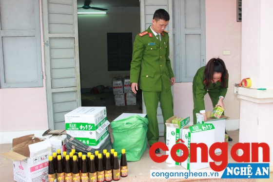 Lực lượng CSMT phát hiện, bắt giữ nhiều vụ vi phạm ATVSTP