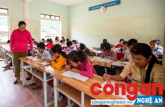 Sau 3 tháng, thầy và trò Trường THCS Yên Tĩnh đã đuổi kịp chương trình chung của Bộ GD&ĐT