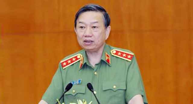 Bộ trường Tô Lâm