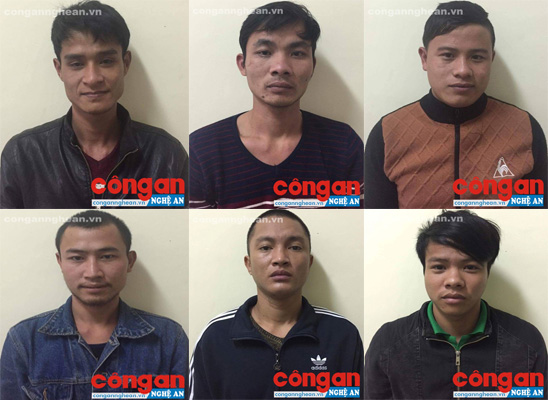 Các đối tượng trong vụ án