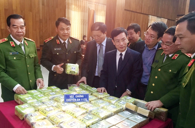  Tang vật của vụ án bị lực lượng chức năng thu giữ.