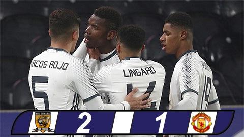 Pha tỉa bóng vào góc xa cực nhanh của Pogba