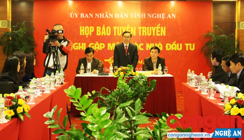 BTC thông báo một số thông tin liên quan Hội nghị xúc tiến đầu tư.