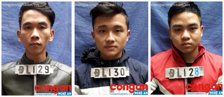  3 đối tượng trong vụ án