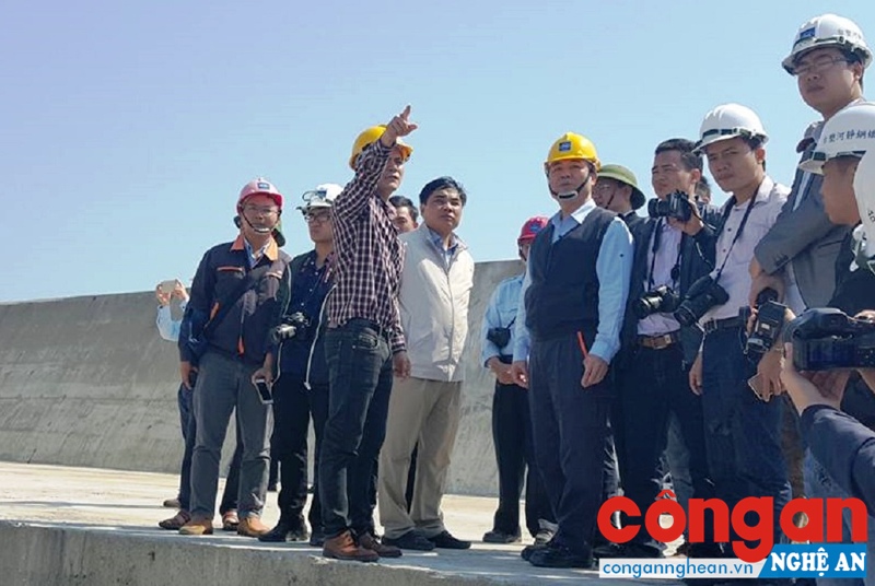 Cơ quan chức năng kiểm tra thực tế tại Formosa