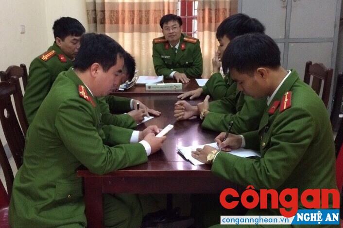 Công an huyện Diễn Châu triển khai phương án đảm bảo ANTT trên địa bàn