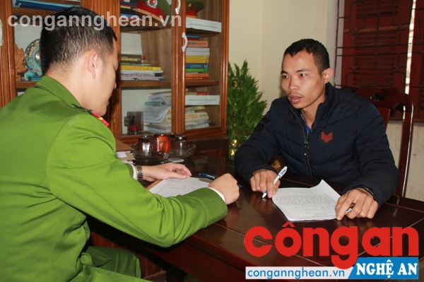 Đối tượng tại Cơ quan Công an