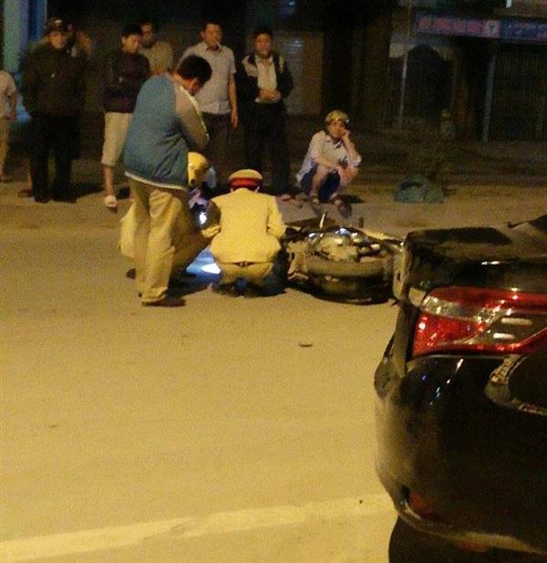 Hiện trường vụ tai nạn