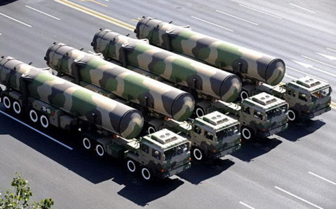 Tên lửa liên lục địa DF-31. (Ảnh minh họa: News.21cn.com)