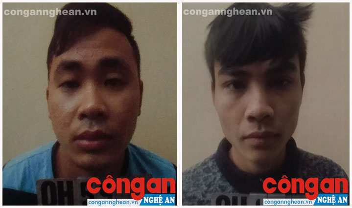 2 đối tượng Lê Văn Hường và Nguyễn Cảnh Phúc