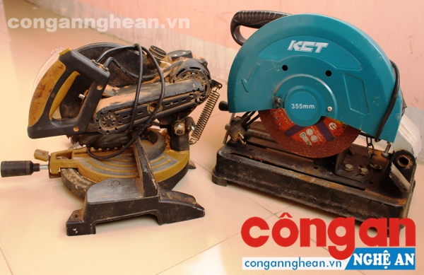 Tang vật vụ trộm