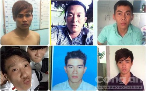 Một số đối tượng bị bắt