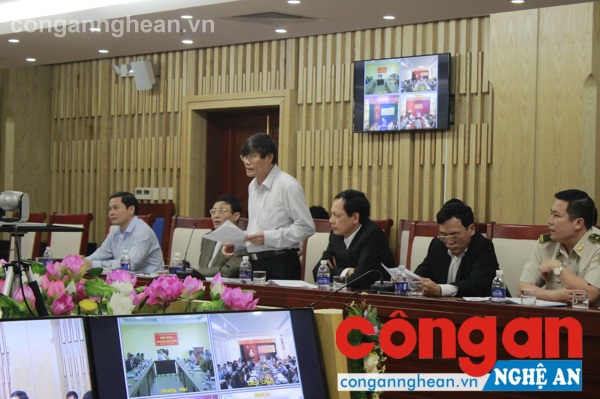 Đại diện Cục Quản lý đường bộ 2 phát biểu về kế hoạch triển khai