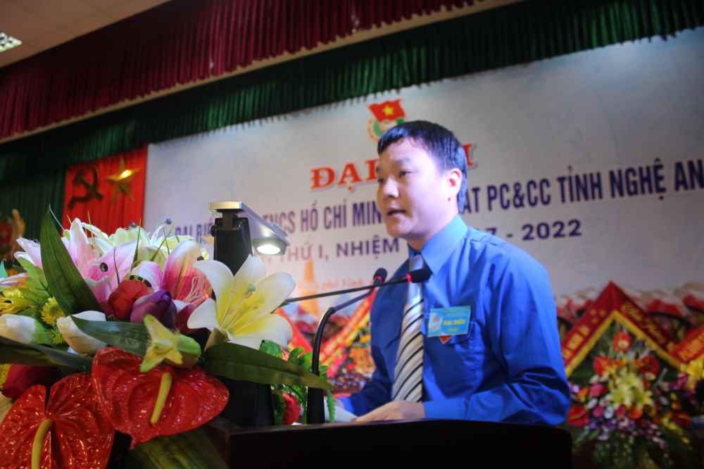 Phạm Tuấn Vinh, Bí thư Tỉnh đoàn ghi nhận biểu dương những kết quả mà tập thể đoàn viên thanh niên Cảnh sát PC&CC đạt được