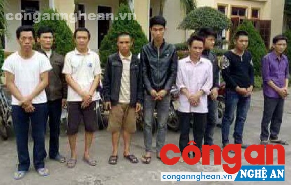 Các đối tượng tại cơ quan điều tra