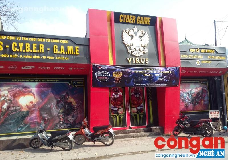 Điểm cung cấp dịch vụ trò chơi điện tử công cộng tại số 92, đường Đốc Thiết, phường Hưng Bình, TP Vinh