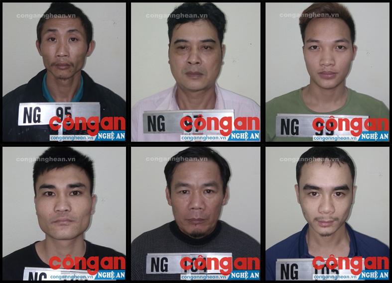Một số đối tượng đánh bạc bị tạm giữ hình sự